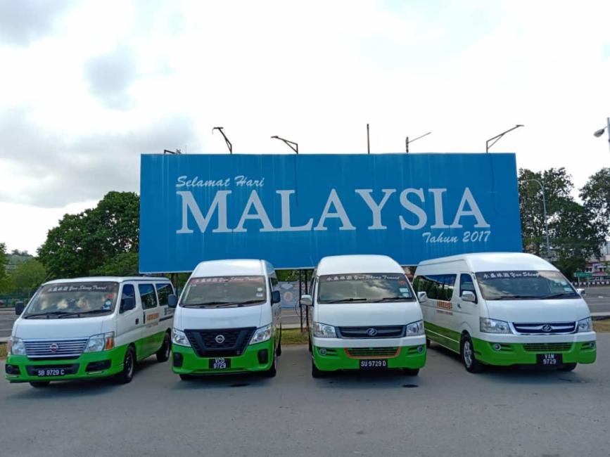 road transfer van from tawau airport to semporna